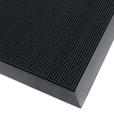 Notrax - Kynnysmatto ulkokäyttöön - Musta 90x180 cm - Kestävä kumimatto 16 mm - 30% kierrätettyä materiaalia