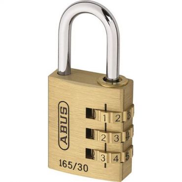 Abus - Messinkinen riippulukko 165/30 b/dfnli