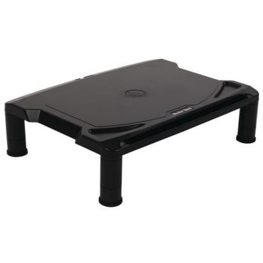 Manutan Expert - Näyttöteline - Säädettävä korkeus 5.6-10.6 cm - Musta - 18 kg kantavuus