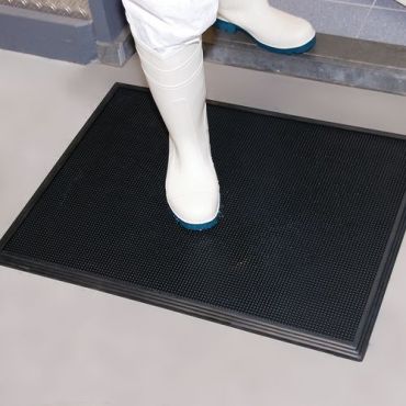 Notrax - Desinfioiva matto musta 600 x 800 x 19 mm