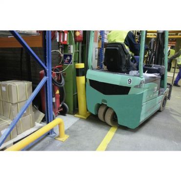 Viso - Liikenne-este kiinnitett 80cm musta/keltainen