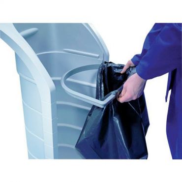 Hailo - Roskakori 120 l harmaa