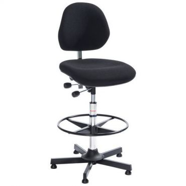 Global professional seating - Työtuoli aktiv kankaiset musta korkea jalkarengas