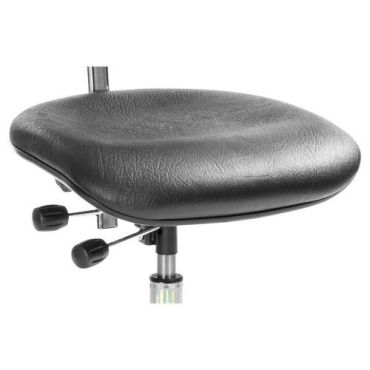 Global Professional Seating - Työtuoli Aktiv Alba keinonahkainen matala musta säädettävä istuin 110 kg