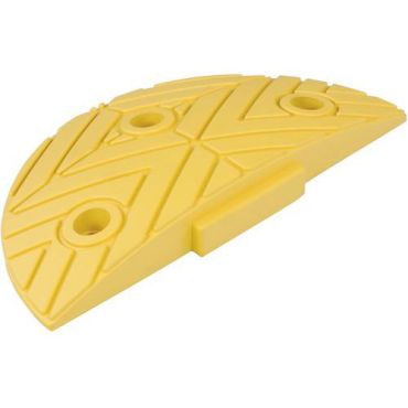 Crash Stop - Hidastin K 75 mm keltainen käynnistysosa - 250 x 420 x 75 mm - Modulaarinen kumihidastin 18 t