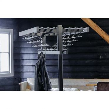 Gardelux by hermeta - Vaateteline koukuin 80d kaksipuolinen
