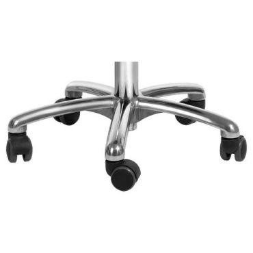 Global Professional Seating - Satulatuoli Dalton PU pyörillä - Musta Säädettävä korkeus 66-92 cm 5-jalkainen pohja Ekologinen