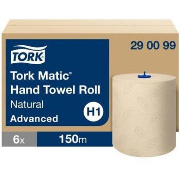 Tork - Paperipyyherulla Soft Natural - Ruskea - 100% kierrätetty - Ympäristöystävällinen