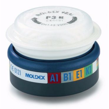Moldex - Yhdistelmäsuodatin moldex a1 b1 e1 k1 p3 r (6 kpl/pkt)