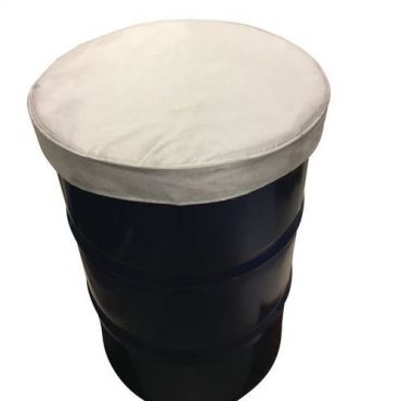 Eristyskansi 200 litran tynnyrin eriste harmaa - Witre