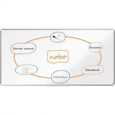 Nobo - Premium plus emaloitu magneettinen valkotaulu 180x90 cm