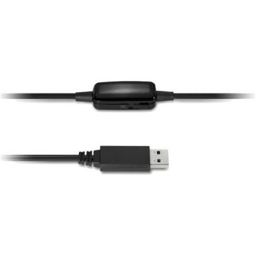 Kensington - Usb-a-kuulokkeet mikrofonilla ja äänenvoimakkuudella