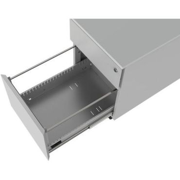 Robberechts - Siirrettävä laatikosto Combi-Classic harmaa - 2 laatikkoa pyörillä 42x80x54.7 cm