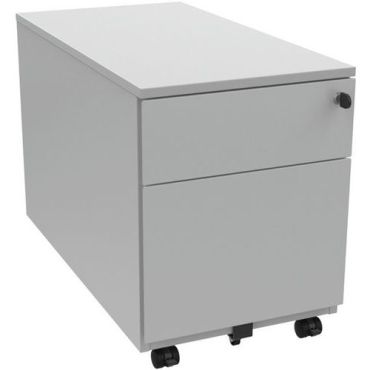 Robberechts - Siirrettävä laatikosto Combi-Classic harmaa - 2 laatikkoa pyörillä 42x80x54.7 cm