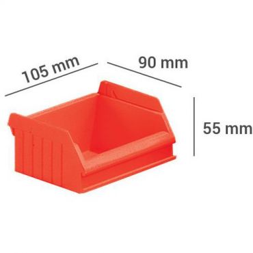 Hollarts - Pinottavat keräilyastiat punainen tilavuus:0,4 l kokonaispituus: 90 mm