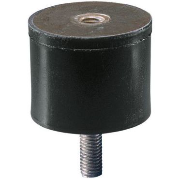 Yleistärinänvaimennustuki M8 kumipohja säädettävä korkeus 30 mm 962 N puristuslujuus