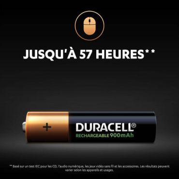 Duracell - Duracell ultra aaa ladattavat akkuparistot 850 mah