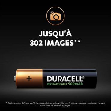 Duracell - Duracell ultra aaa ladattavat akkuparistot 850 mah