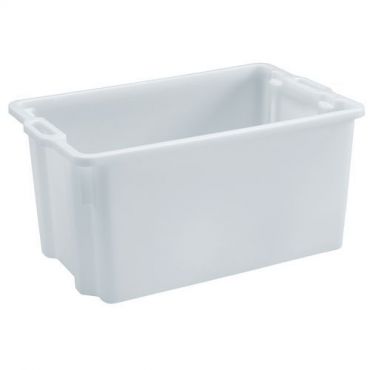 Mobil plastic - Muovilaatikko pinottava valkoinen 90 l