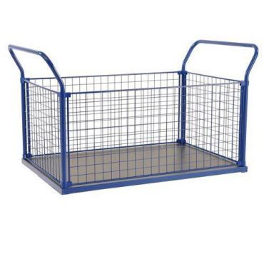 Kongamek - Lavavaunu verkkolaidoin 1200x800 mm - 500 kg kapasiteetti - 2 lyhyttä ja 2 pitkää sivua
