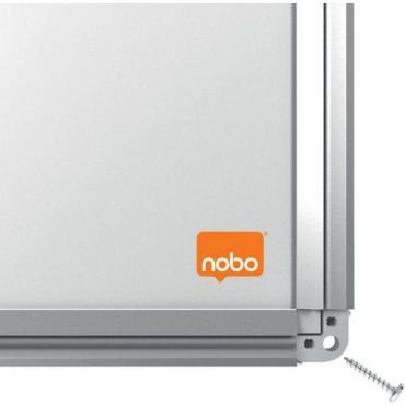 Nobo - Whiteboard premium plus teräs 120x90 cm