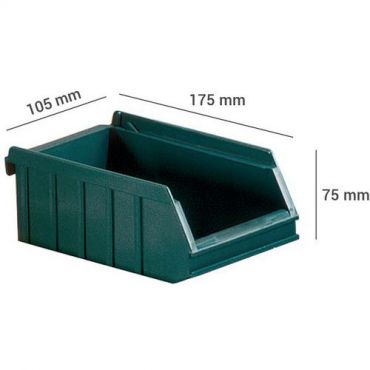 Hollarts - Pinottavat keräilyastiat vihreä tilavuus:1 l kokonaispituus: 175 mm