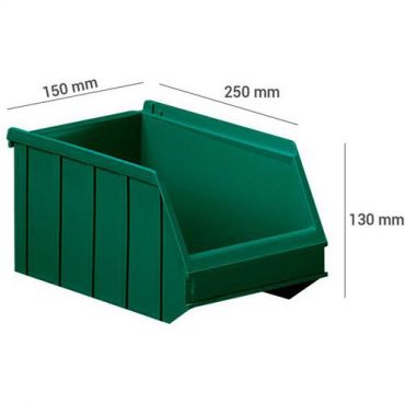 Hollarts - Pinottavat keräilyastiat vihreä tilavuus:4 l kokonaispituus: 250 mm