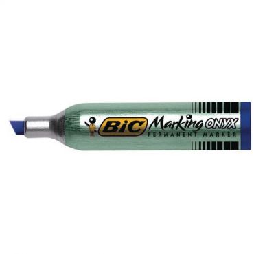 Bic - Merkintäkynä bic onyx kapea vino kärki sininen