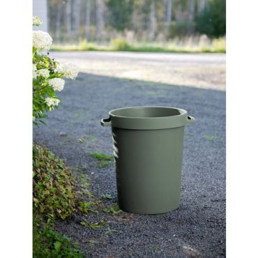 Orthex - Tynnyri kahvoilla 80 l metsänvihreä