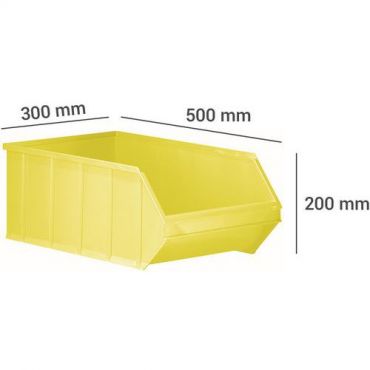 Hollarts - Pinottavat keräilyastiat keltainen tilavuus:30 l kokonaispituus: 500 mm