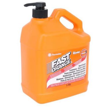 Fast - Saippuapuhdistusvoide käsille Solid Orange - 3.8 L pumppupullossa - Tehokas ja hellävarainen