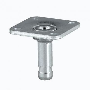 Tente - Kiinnikelevy 60 x 60 sopii kalustepyörä