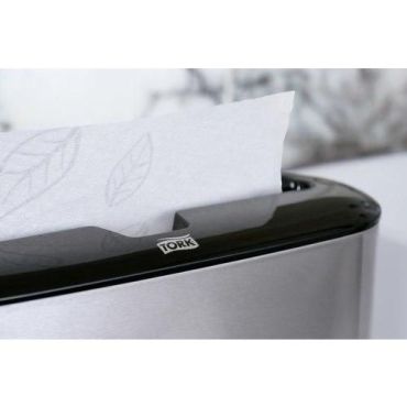 Tork - Paperipyyheannostelija H2 kannettava arkki - Harmaa metalli - Tork Xpress