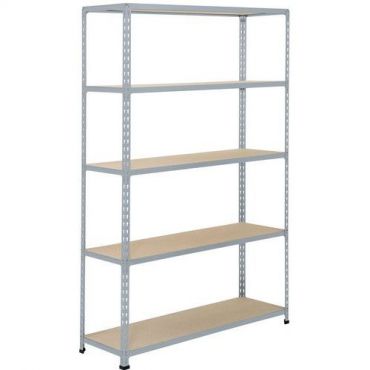 Manutan expert - Manutan rapid 2 -hyllystö 1 830 x 915 x 610 sinkitty – 5 hyllyä