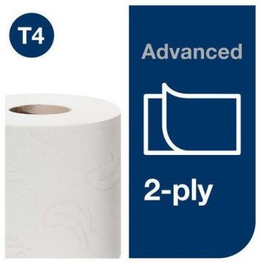Tork - WC-paperi 2 kerrosta 250 arkkia/rulla selluloosa valkoinen ympäristöystävällinen