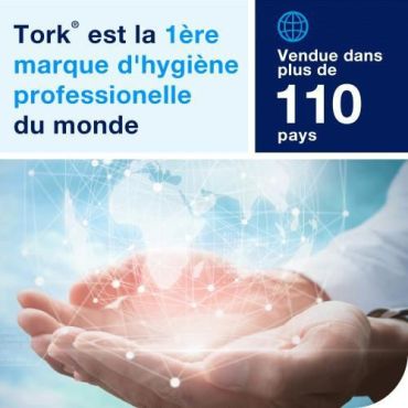 Tork - Paperipyyheannostelija H3 - Seinään kiinnitettävä musta 400 pyyhettä muovi