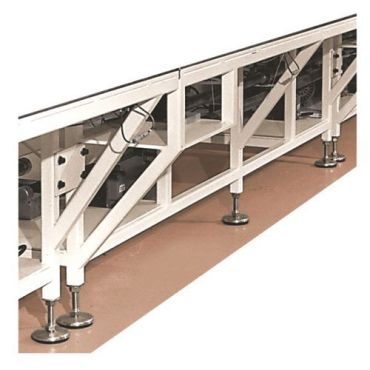 Sunnex - Konekenkä AM25 - M12x120 sinkitty - Säädettävä korkeus 26-146 mm