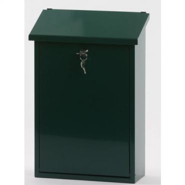 V-part - Seinäpostilaatikon korkeus 40 cm vihreä