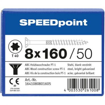Speedpoint - Ruuvin tx osakierre 8x160