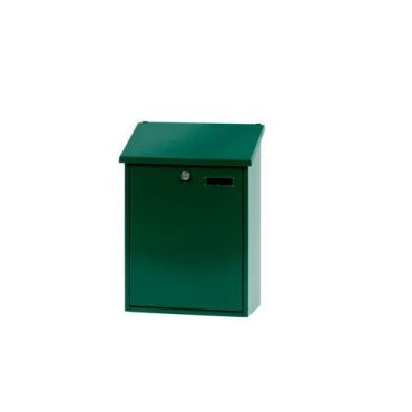 V-Part - Seinäpostilaatikko 44,5 cm vihreä - 32,5L tilavuus - metallia