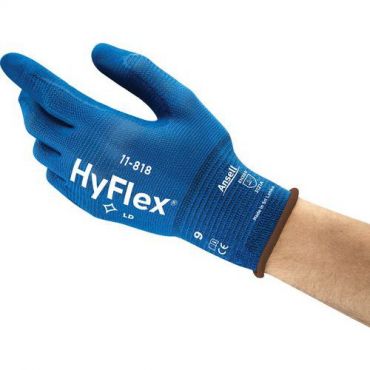 Ansell - Käsine hyflex 11-818 tummansininen koko 8