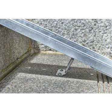 Mottez - Pyöräramppi portaisiin - 3130 mm - Teräs sinkitty - 1 paikka