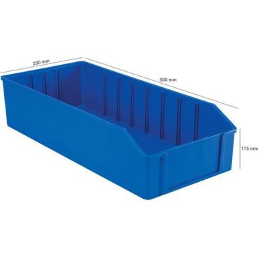 Bito - Varastolaatikko muovi 9,2 l sininen
