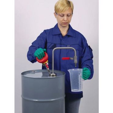 Käsipumppu liuottimille ja palaville nesteille - 5 kg