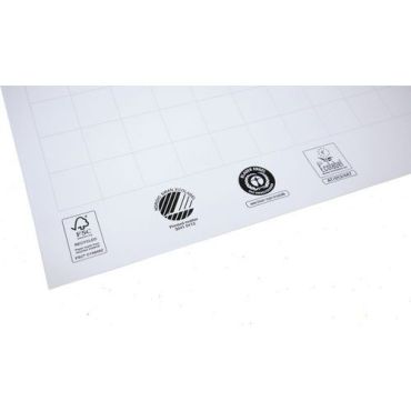 Legamaster - SKETCH ECO fläppitaulupaperi - Ruudullinen 2x 50 arkkia 980x650mm 80g/m²