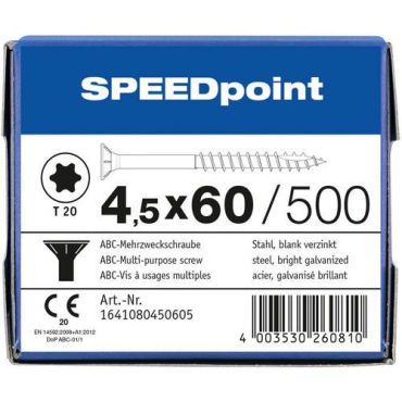 Speedpoint - Ruuvin tx osakierre 4,5x60