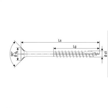 Speedpoint - Ruuvin tx osakierre 4,5x70