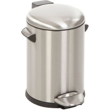 EKO - Roskakori polkimella Belle Deluxe 3L - Ruostumaton teräs Harmaa - Siisti ja tyylikäs keittiöön