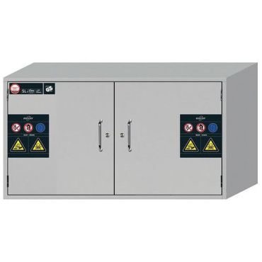 Asecos - Happo- ja emäskaappi SL-CLASSIC-UB - 1100x600x570mm - 4 vetohyllyä - Syövyttäville aineille