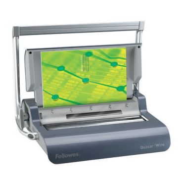 Fellowes Quasar lankalävistin – Metallirenkaat 15 sivua A4 130 korttia 25% kierrätettyä materiaalia